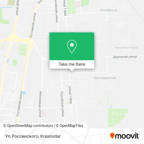 Ул.Россинского map