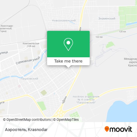 Аэроотель map