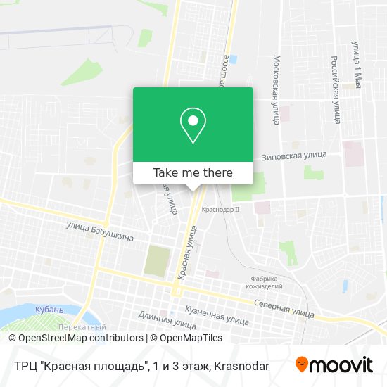 ТРЦ "Красная площадь", 1 и 3 этаж map