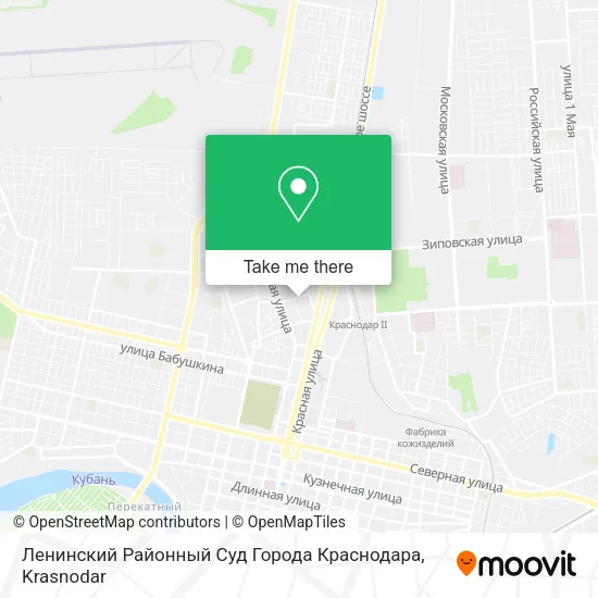 Ленинский Районный Суд Города Краснодара map