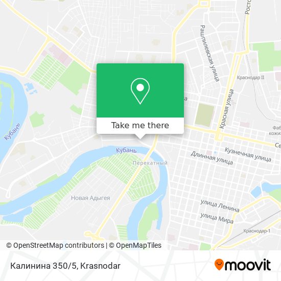 Калинина 350/5 map