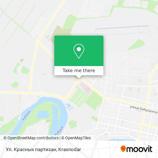 Ул. Красных партизан map