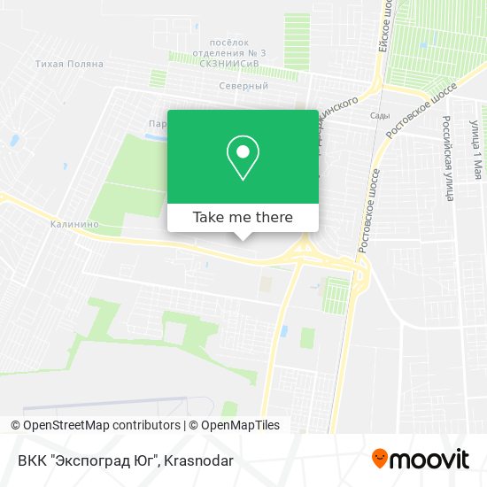ВКК "Экспоград Юг" map