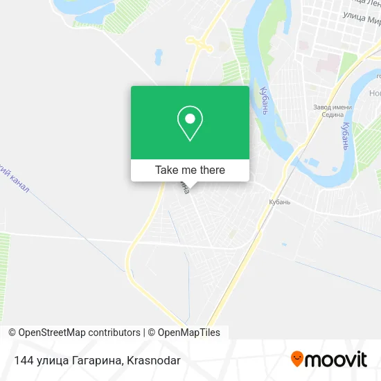 144 улица Гагарина map