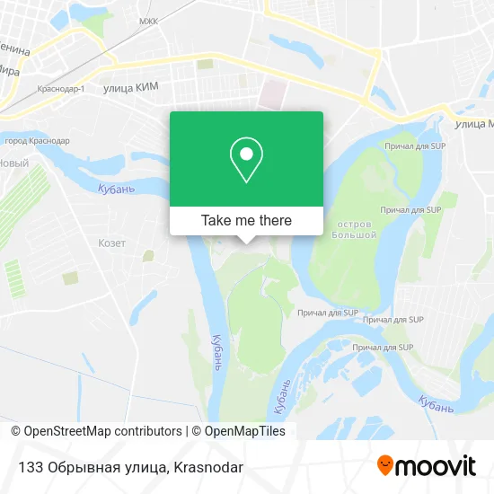 133 Обрывная улица map