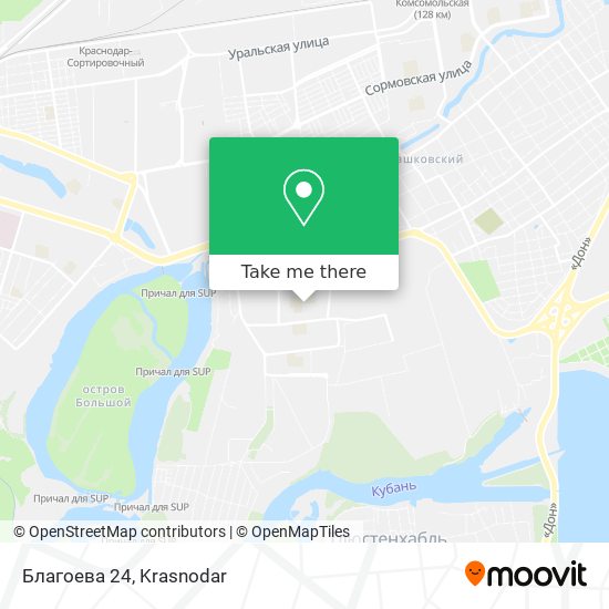 Благоева 24 map