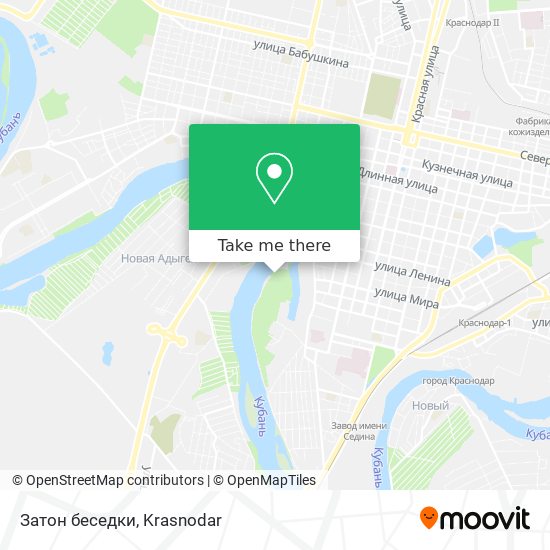 Затон беседки map