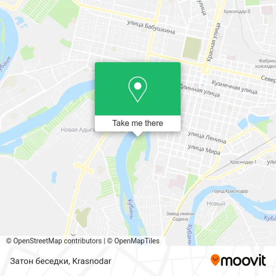 Затон беседки map