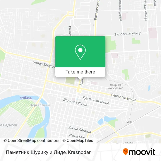 Памятник Шурику и Лиде map