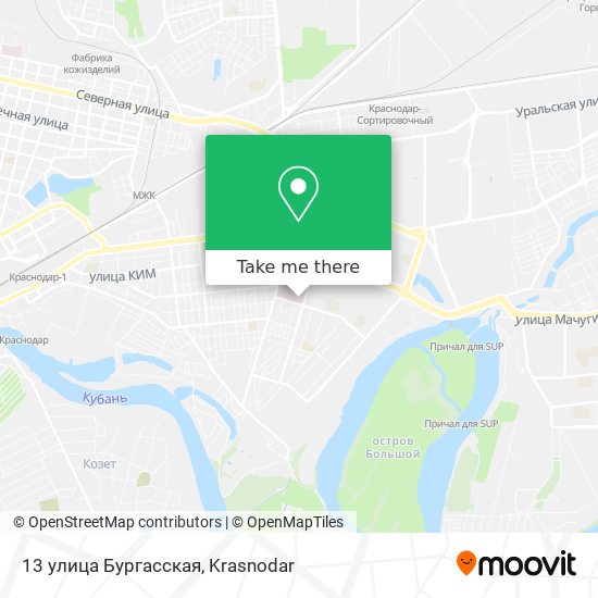 13 улица Бургасская map