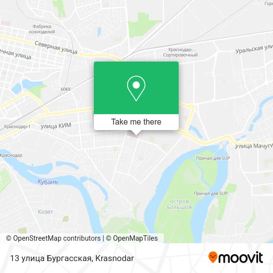 13 улица Бургасская map