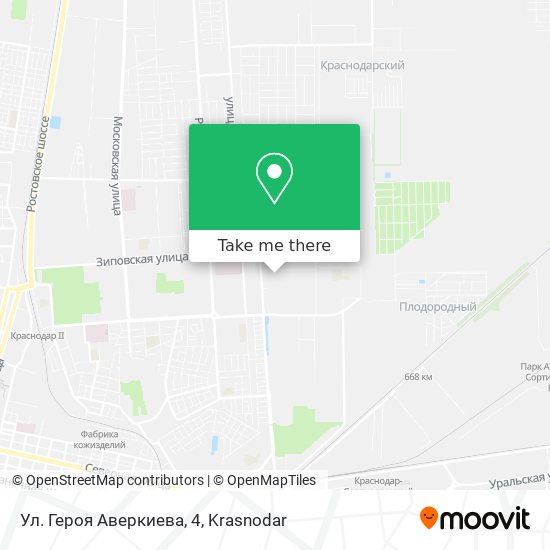 Ул. Героя Аверкиева, 4 map