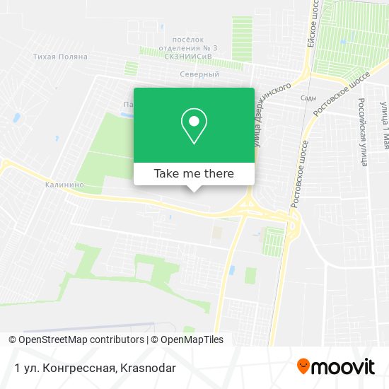 1 ул. Конгрессная map