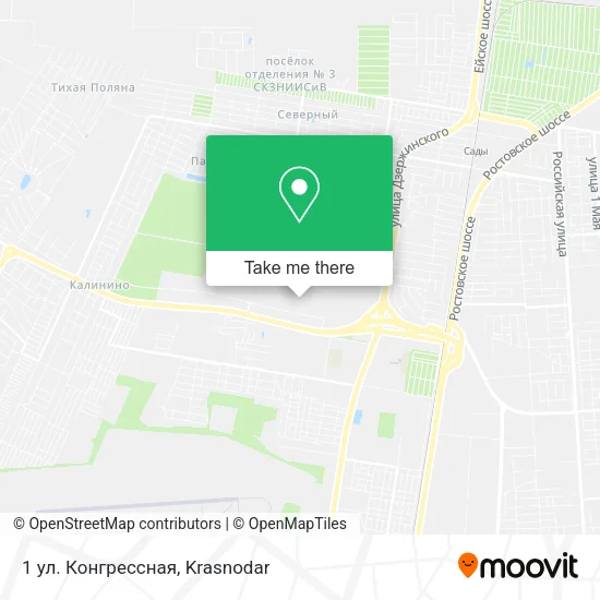 1 ул. Конгрессная map