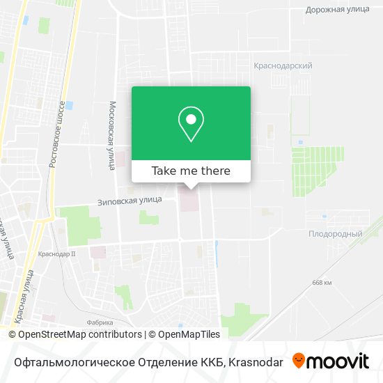 Офтальмологическое Отделение ККБ map