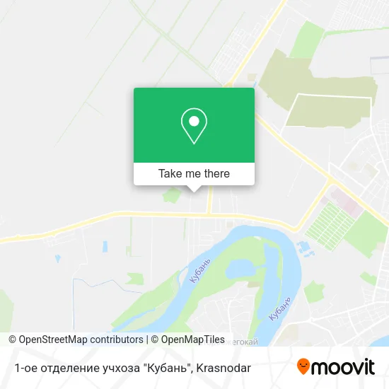 1-ое отделение учхоза "Кубань" map