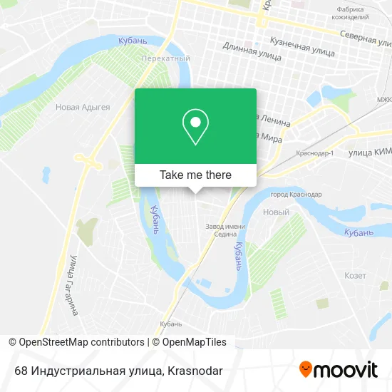 68 Индустриальная улица map