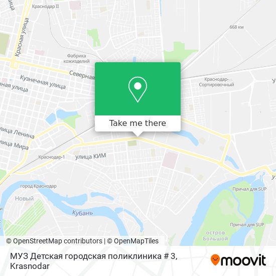 МУЗ Детская городская поликлиника # 3 map