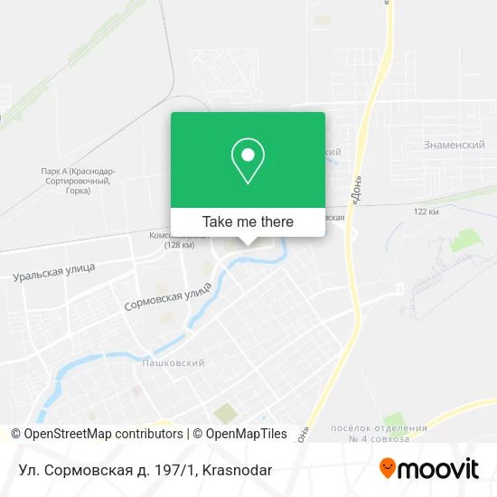 Ул. Сормовская  д. 197/1 map