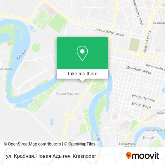 ул. Красная, Новая Адыгея map