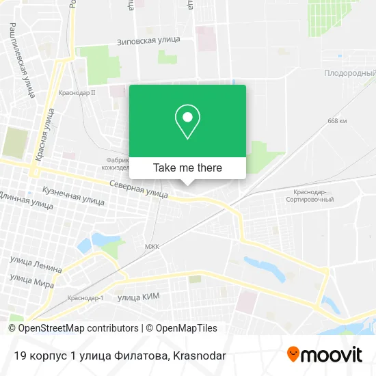 19 корпус 1 улица Филатова map