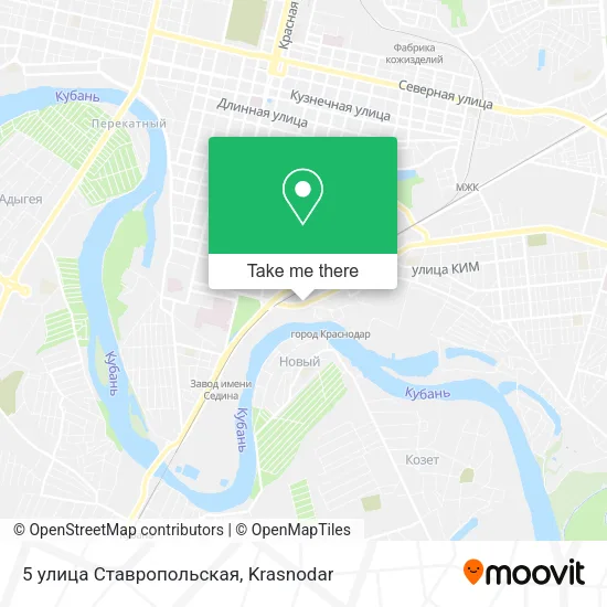 5 улица Ставропольская map