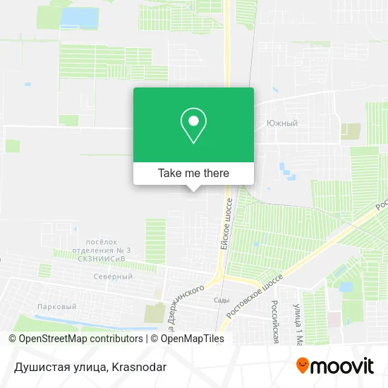 Душистая улица map
