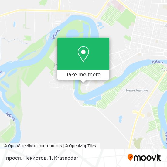 просп. Чекистов, 1 map