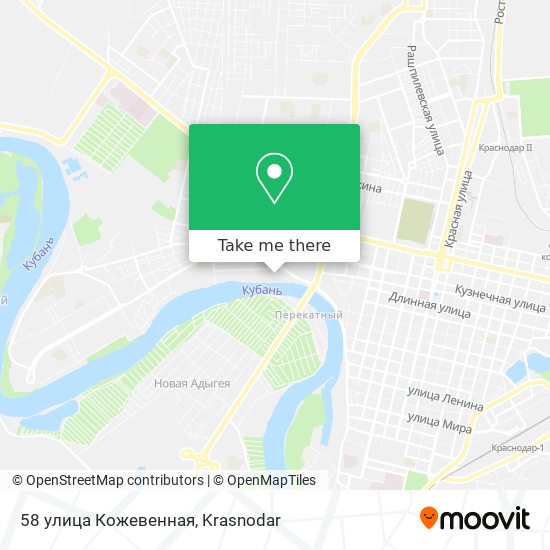 58 улица Кожевенная map