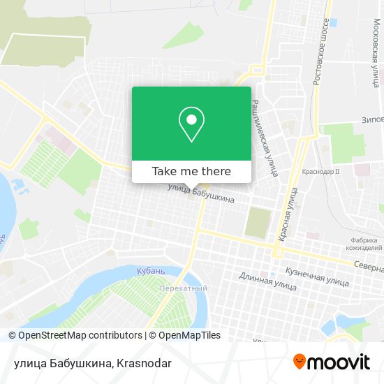 улица Бабушкина map