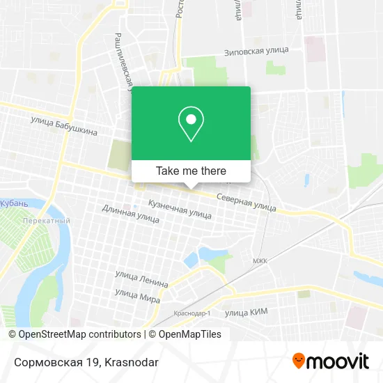 Сормовская 19 map