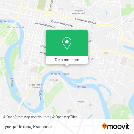 улица Чехова map