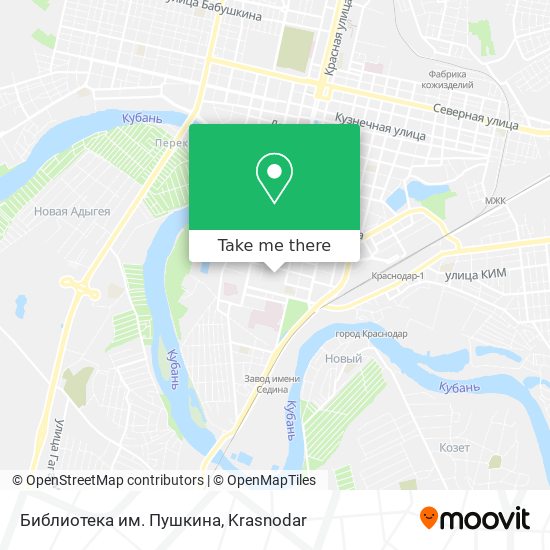 Библиотека им. Пушкина map