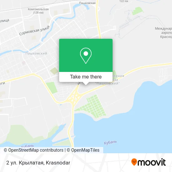 2 ул. Крылатая map