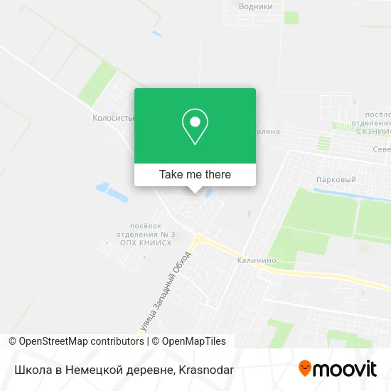 Школа в Немецкой деревне map