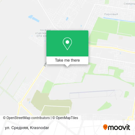 ул. Средняя map