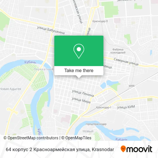 64 корпус 2 Красноармейская улица map