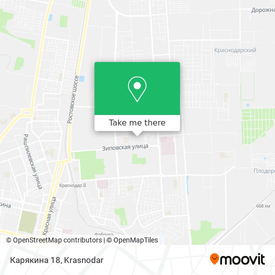 Карякина 18 map