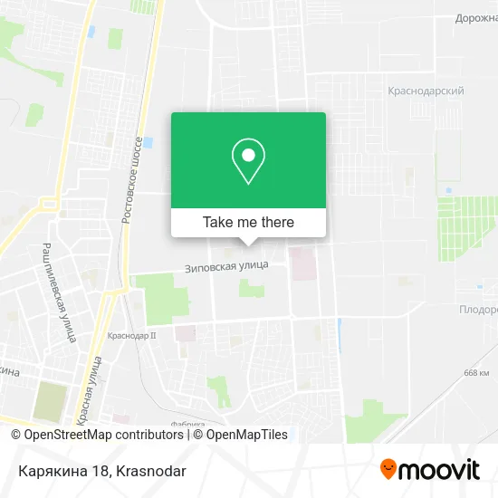 Карякина 18 map