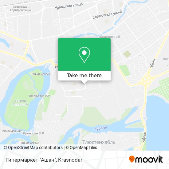 Гипермаркет "Ашан" map