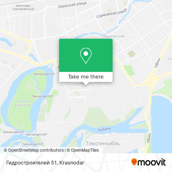 Гидростроителей 51 map