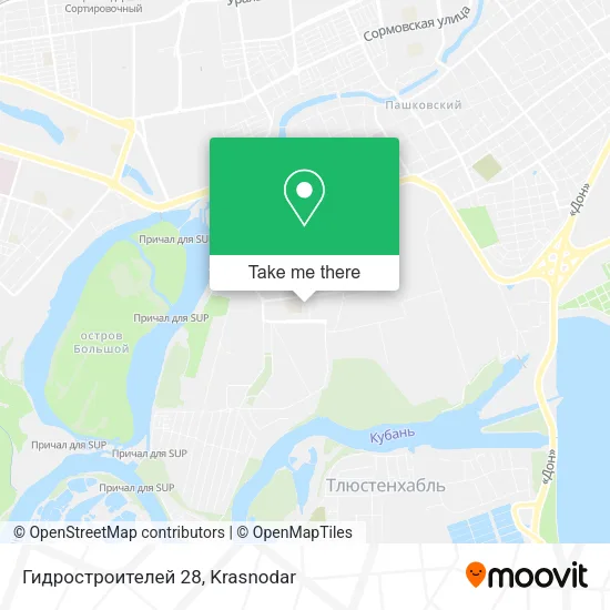 Гидростроителей 28 map