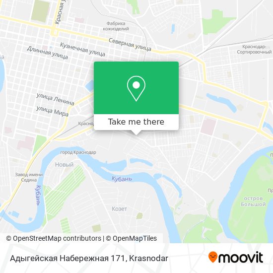 Адыгейская Набережная 171 map