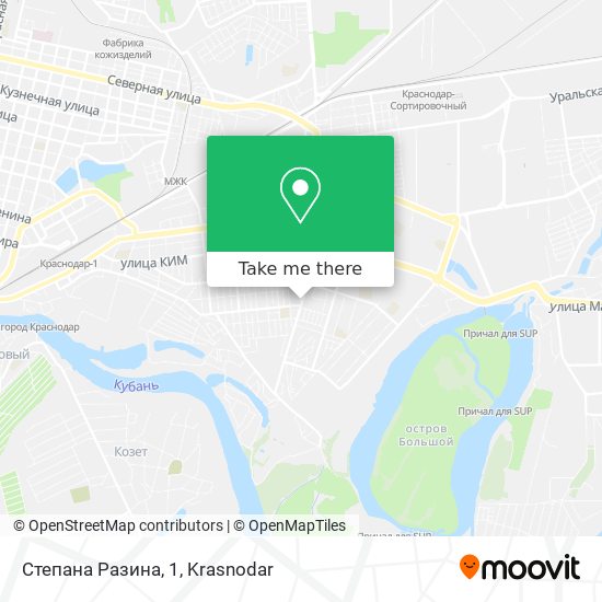 Степана Разина, 1 map