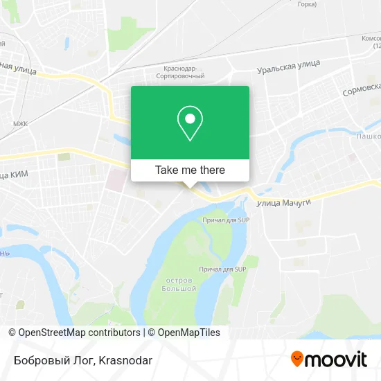 Бобровый Лог map