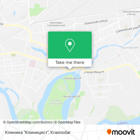 Клиника "Клиницист" map
