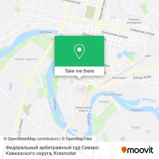 Федеральный арбитражный суд Северо-Кавказского округа map