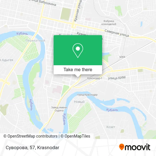 Суворова, 57 map