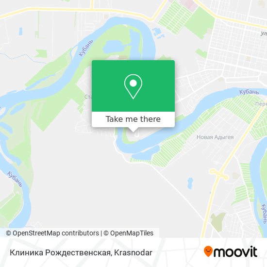 Клиника Рождественская map