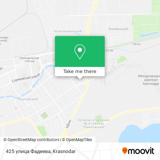 425 улица Фадеева map